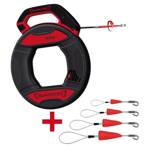 11142 RP5- 30m+Kabelziehschlaufe Set Haken Kab