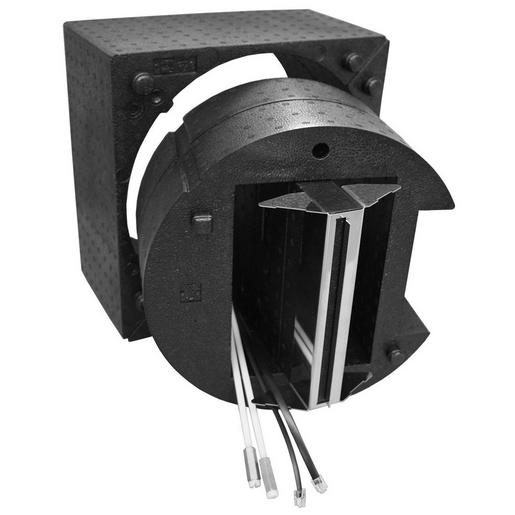 DL 50 V Verlängerungsset Wandhülse quadratisch