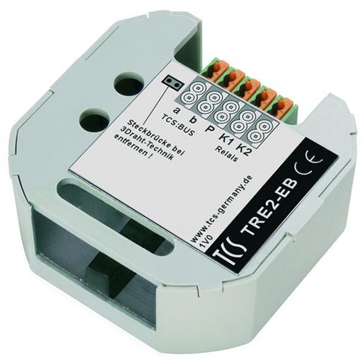 TRE2-EB Rufrelais für TCS:BUS Unterputz zur gezi