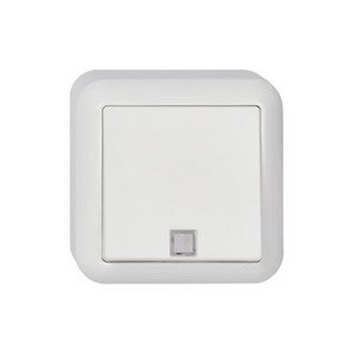 382112 Taster 10A beleuchtet CONTURA Steckklemm