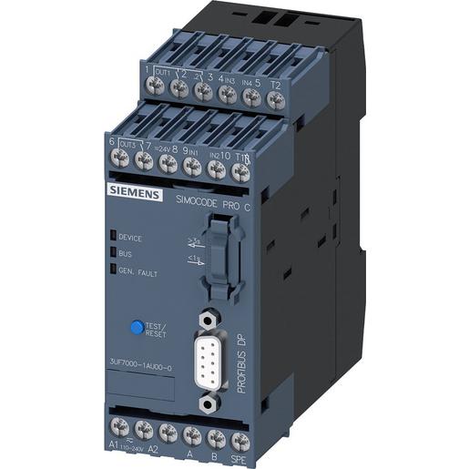 3UF7000-1AU00-0 Grundgerät 1 SIMOCODE pro C, PROFIBUS-DP