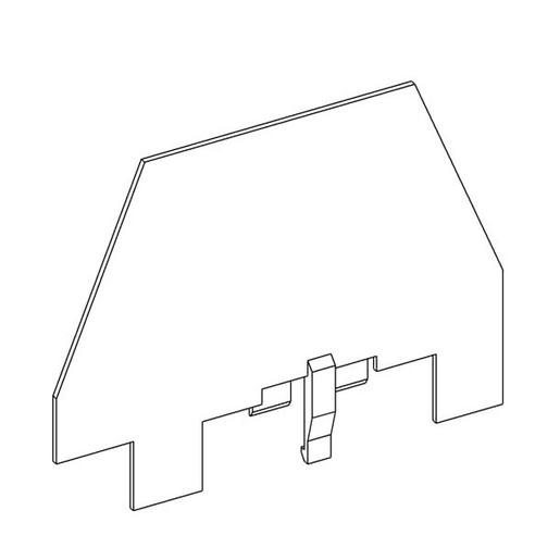 ZBNH1RS ZBNH1RS Trennwand zu NH00 Reiterelement