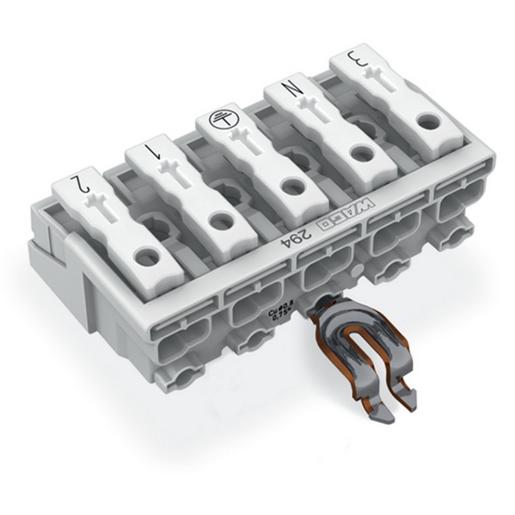 294-5355 LeuchtenanschlussklemmeDrücker externm