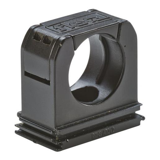 RQS, 18,5 Halter für Wellschlauch, einteilig mit D