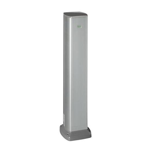 5868420 Bodensäule 2-seitig leer mit Standfuß Al