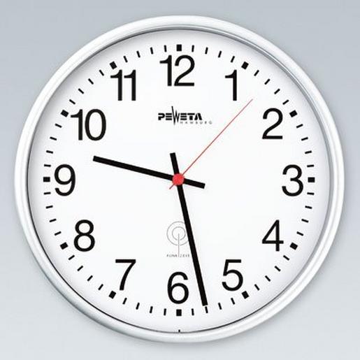 51.130.311 Funkuhr 1,5 V für innen, Ø 300 mm, weiße