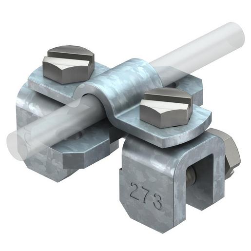 273 8-10 Falzklemme 8/10mm Stahl tauchfeuerverzin