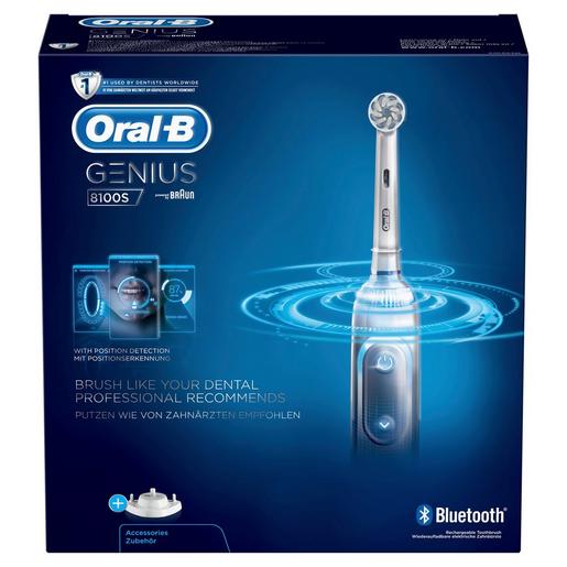 Genius 8100S Silver Oral-B Genius 8100S, Silber