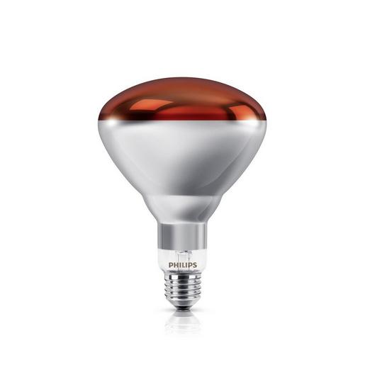 BR125 IR 150W E27 230-250V Red 1CT/10 InfraRed Industrial Heat Incandescent -
