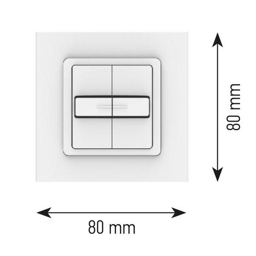 1800538 Smoove Duo VB IN - Doppeltaster für zwei