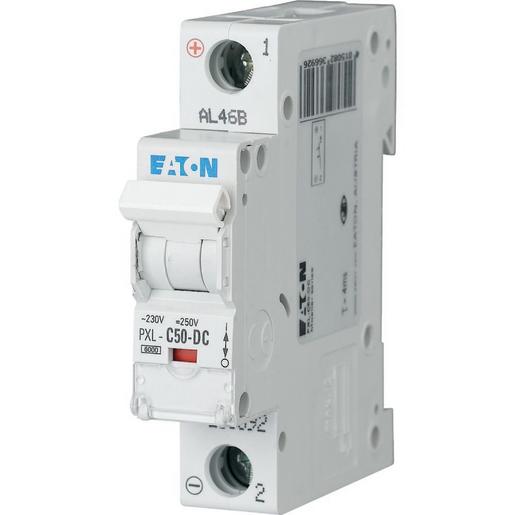PXL-C50-DC Leitungsschutzschalter, 50 A, 1p, Charak