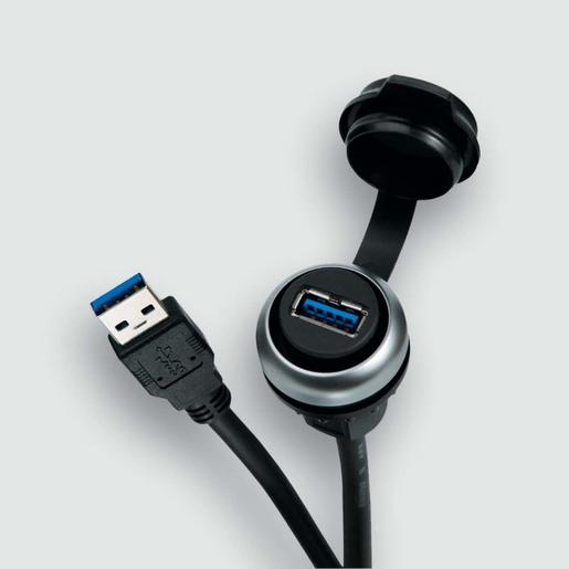 USB-3.0 A/A F/M 0,6m PVC USB-3.0 A/A F/M 0,6m PVC