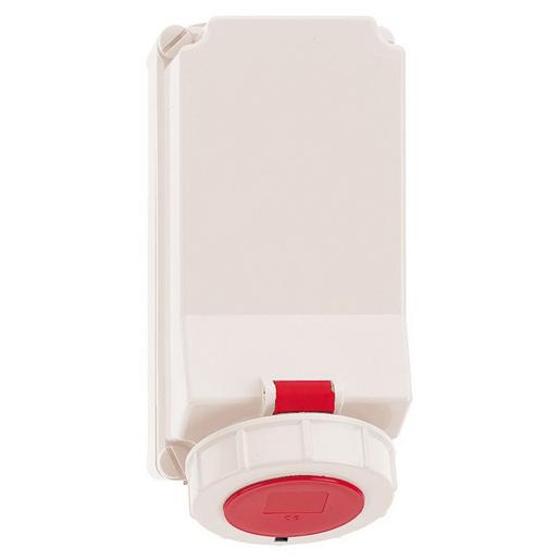 110017 Wandsteckdose QC 32A 5p 400V 6h, IP67