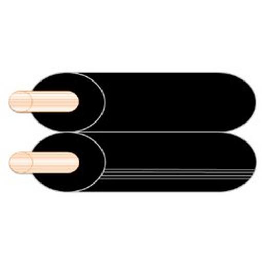 INKA 6275 (LS 2X0,75)-100 SP sw Lautsprecherkabel, 2 x 0,75 mm², 100 m S