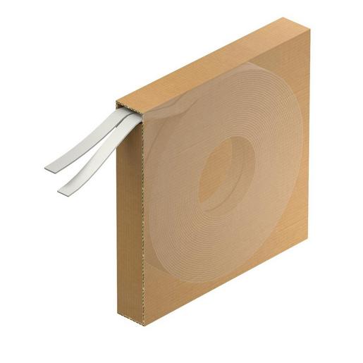 SBR 8 A2K Spannband per Rolle: 2x 20m 8x0,3 Edelst