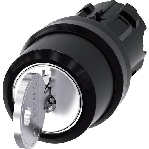 3SU1000-4BL11-0AA0 Schlüsselschalter RONIS, 22mm, rund, Kun
