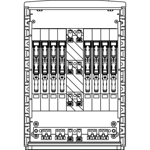 LS10C.DV08 LS A100-0 TN-C Cu50x5/DV240 8xNH00/PR Ka