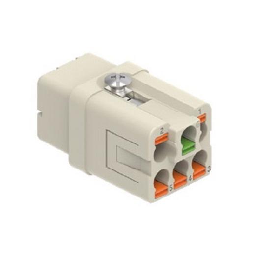 CQYF 05 Buchseneinsatz, Gr.21.21, 5P+PE, AXYR® p