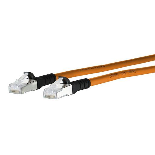 130845A501-E Patchkabel Cat.6A AWG 26 15,0 m orange-s