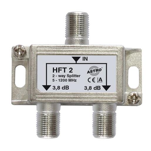 HFT 2 Verteiler 2-fach 3,5 dB, 5 - 1200 MHz