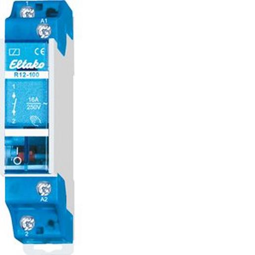 R12-100-230V Schaltrelais 230V. 1 Schließer 16A/250V