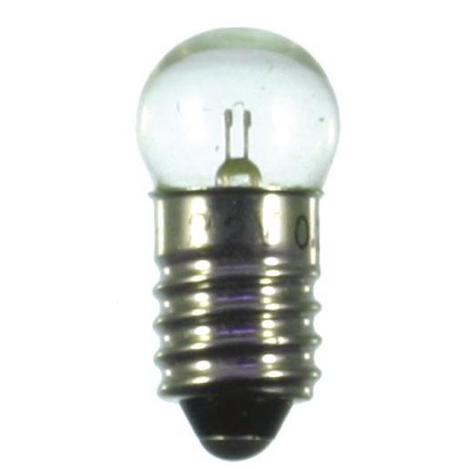 93125 Kugelformlampe 11,5x24 mm, E10 2,5V 0,3A