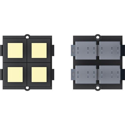 917.056 Modul 4xTasten EIB/KNX Schraubklemme