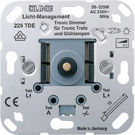 225 TDE Tronic-Drehdimmer (Softrastung), Druck-W