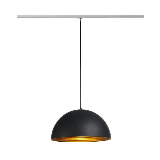 1~ FORCHINI M 40 E27 PD schwarz/gold g. FORCHINI M 40 TRACK, Pendelleuchte für H