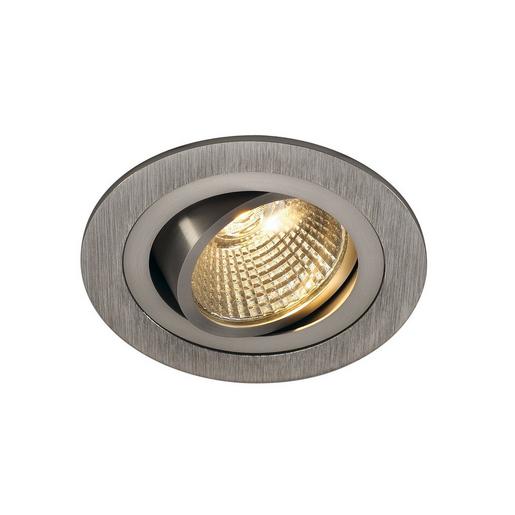 NEW TRIA 77 I DL alu 3000K rund NEW TRIA 77, Einbauleuchte, einflammig,