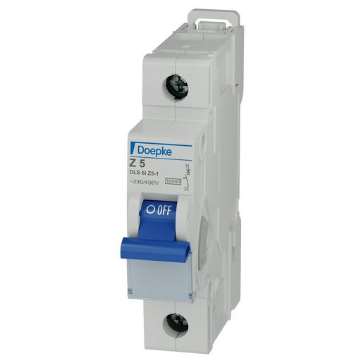 DLS 6I Z5-1 10KA Doepke LS-Schalter 1p, Z-Char, 400 V/5 A