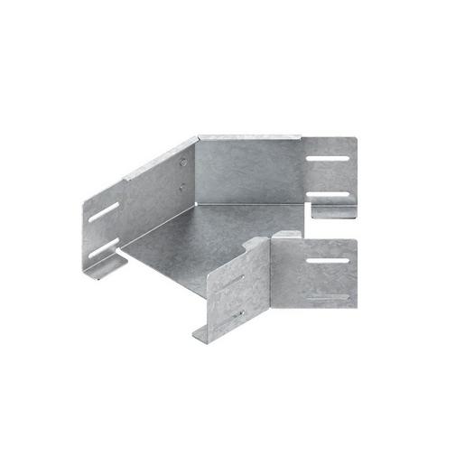 RBAS 110.100 Bogen 45° für KR, 110x100 mm, t=2,0 mm,