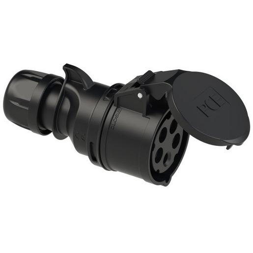 225-6x CEE-Kupplung 32A 5p 6h IP44/IP54 SHARK (