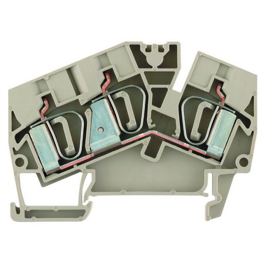 ZDU 6-2/3AN Klemme, Zugfederanschluss, 6 mm²