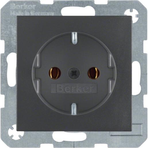 41431606 Steckdose SCHUKO S.1/B.x anthrazit matt