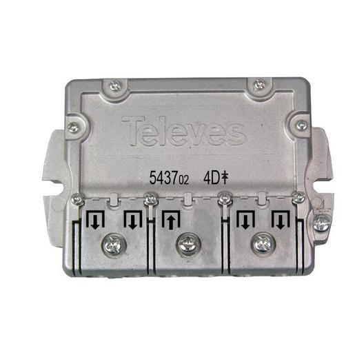 EFV4 4-fach EasyF-Verteiler 5-2400 MHz VD: 9