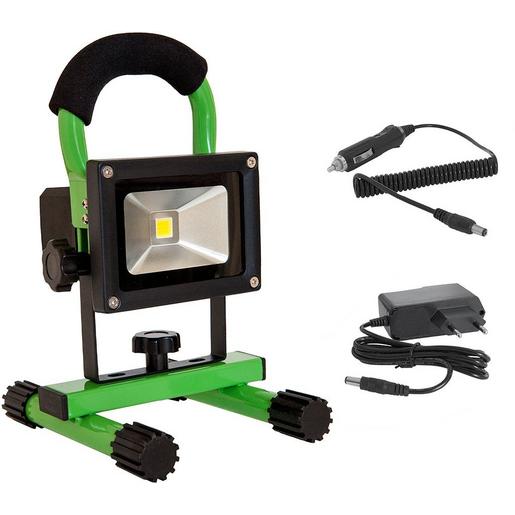 90500034259 LED Akkustrahler Grün DIM 10W 900lm 4000