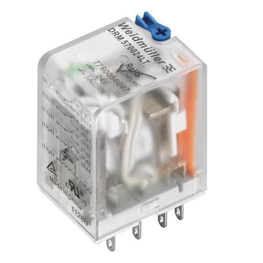 DRM270110LT Miniatur-Industrierelais, 110 V DC, 2 We
