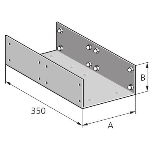 SVI 100/100 S Stabilitätsverbinder innen