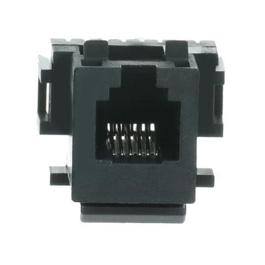 0210 Modular-Jack-Buchse 6-polig Kat. 3 (AMP-