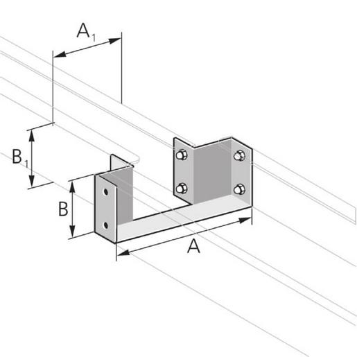 EKIR 200/100 100/100 S Endkappe Innen Reduktion