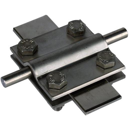 KS 8.10 FL30 V4A Kreuzstück NIRO (V4A) f. Fl 30/30mm Rd 8