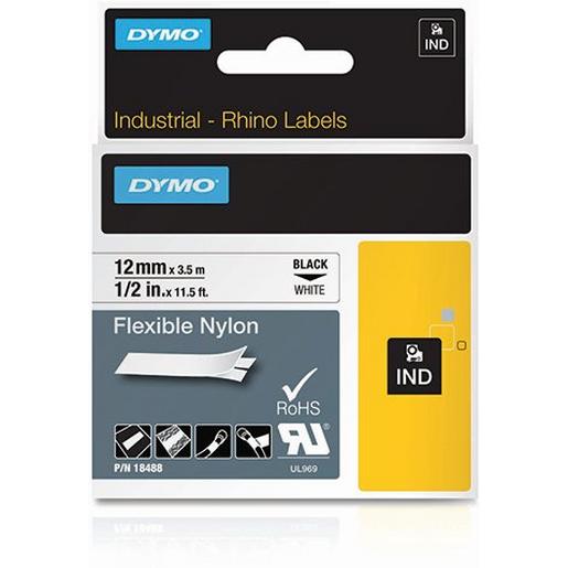 18488 Rhino Band IND, Nylon 12mm x 3,5m schwar