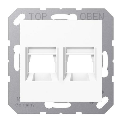 A 1569-25 WE WW Abdeckung (gerastet) für Modular-Jack-St