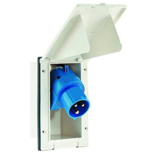 254 Caravanstecker 16A 3p 230V 6h, IP44