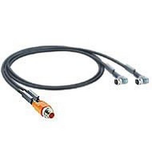 ASB 2-RKMWV/LED A 3-224/2 M Cordsets, Sensor-Sensor, M12-M8, M8-M12