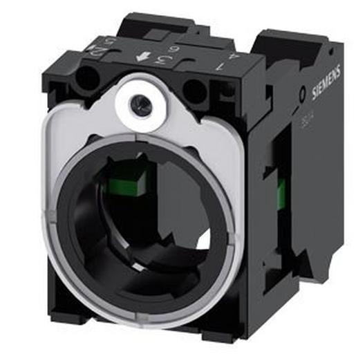 3SU1550-1AA10-3NA0 Halter für 3 Module, Kunststoff/Metall,