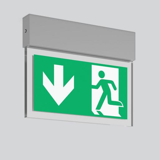 671913.004.07 HALYXX, 5,8 W, aluminium Deckenleuchten,