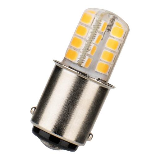 145222 LED Ba15d T15X36 48V AC/DC 1W 80lm (9W)