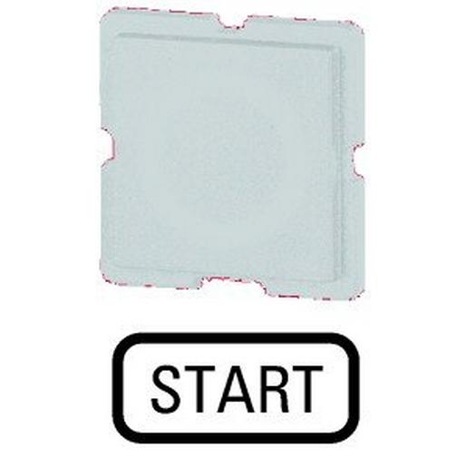 122TQ25 Tastenplatte, weiß, START